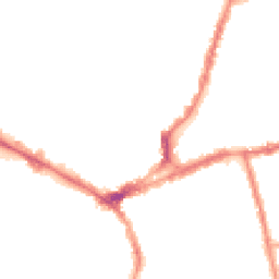Night-time road noise heatmap for NN1 3LD