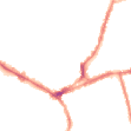 Night-time road noise heatmap for NN1 3LF
