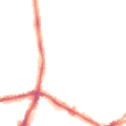 Night-time road noise heatmap for NN1 3RP