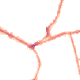 Night-time road noise heatmap for NN1 4AF