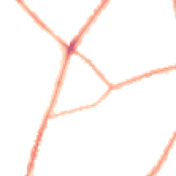 Night-time road noise heatmap for NN1 4QS