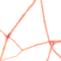 Night-time road noise heatmap for NN1 4SF