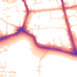 Daytime road noise heatmap for NN1 5NQ