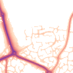 Daytime road noise heatmap for NN11 0FX