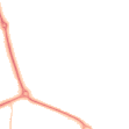 Night-time road noise heatmap for NN11 0FX