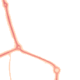 Night-time road noise heatmap for NN11 0GG
