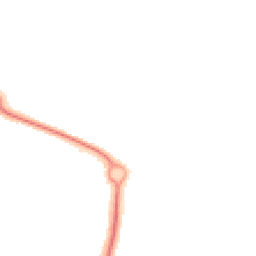 Night-time road noise heatmap for NN11 0GN