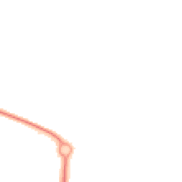 Night-time road noise heatmap for NN11 0GT