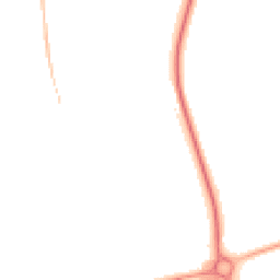 Night-time road noise heatmap for NN11 0PQ