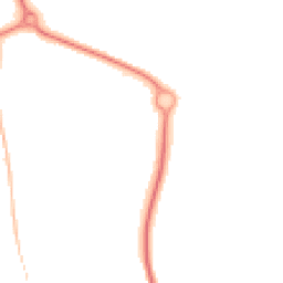 Night-time road noise heatmap for NN11 0RW