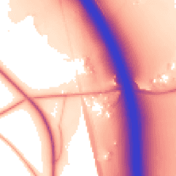 Daytime road noise heatmap for NN11 2NH