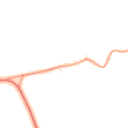 Daytime road noise heatmap for NN11 2NJ