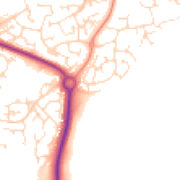 Daytime road noise heatmap for NN11 2PR