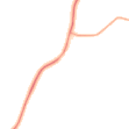 Night-time road noise heatmap for NN11 3AE