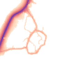 Daytime road noise heatmap for NN11 3AZ