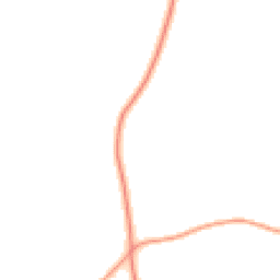 Daytime road noise heatmap for NN11 3BS