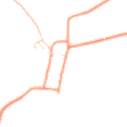 Daytime road noise heatmap for NN11 3PP
