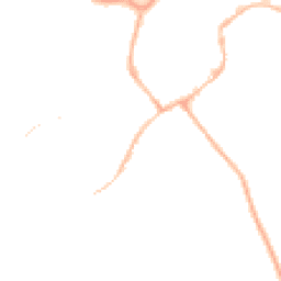 Night-time road noise heatmap for NN11 4AW