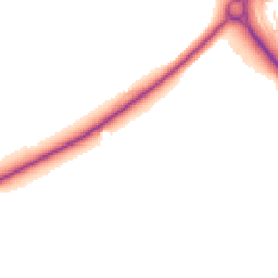 Daytime road noise heatmap for NN11 4EU