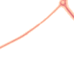 Night-time road noise heatmap for NN11 4EU