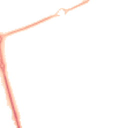 Night-time road noise heatmap for NN11 4JN