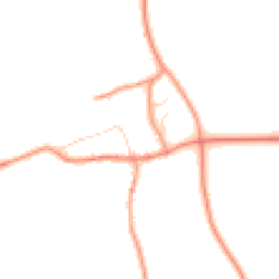 Daytime road noise heatmap for NN11 6DB