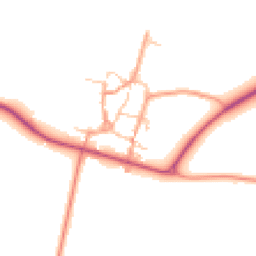 Daytime road noise heatmap for NN11 6JH