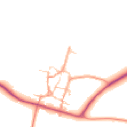 Daytime road noise heatmap for NN11 6JS