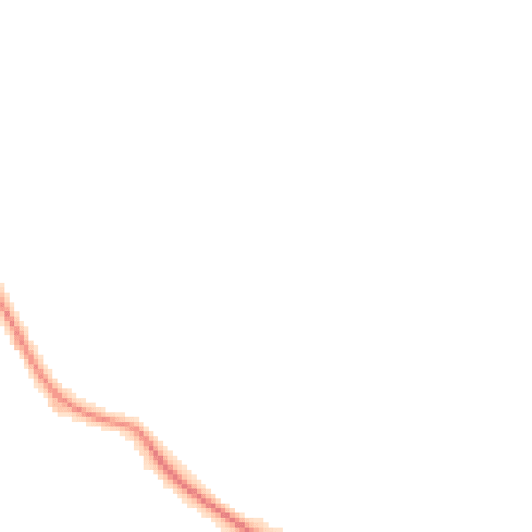 Night-time road noise heatmap for NN11 7HP