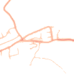 Daytime road noise heatmap for NN11 7JD