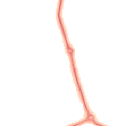 Night-time road noise heatmap for NN11 8AT