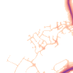 Daytime road noise heatmap for NN11 8BQ