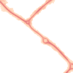 Night-time road noise heatmap for NN11 8QY