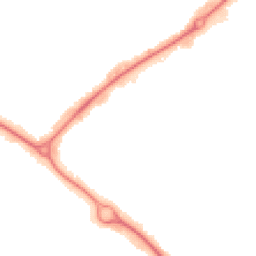 Night-time road noise heatmap for NN11 8RR