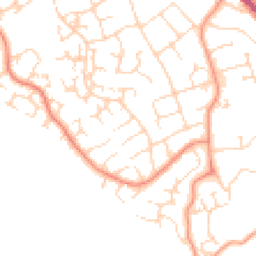 Daytime road noise heatmap for NN12 6BP