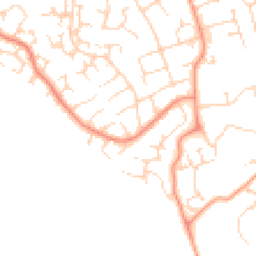Daytime road noise heatmap for NN12 6BQ
