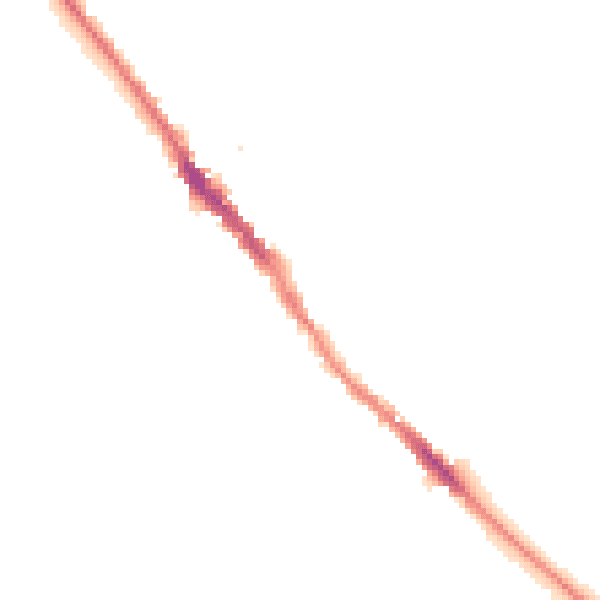 Night-time road noise heatmap for NN12 6BS
