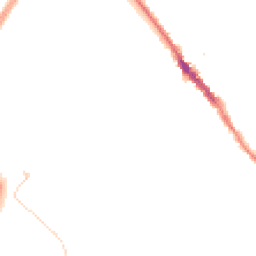 Night-time road noise heatmap for NN12 6DH