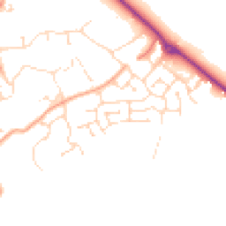 Daytime road noise heatmap for NN12 6UH