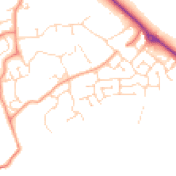 Daytime road noise heatmap for NN12 6UN