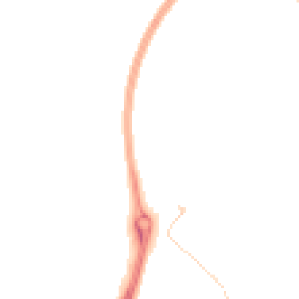 Night-time road noise heatmap for NN12 6YL