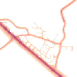 Daytime road noise heatmap for NN12 7PG