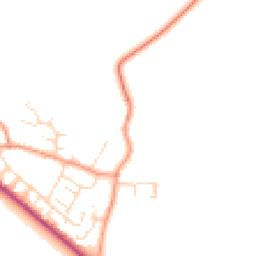 Daytime road noise heatmap for NN12 7PX