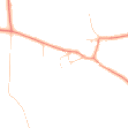 Daytime road noise heatmap for NN12 7SG