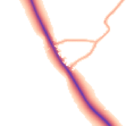 Daytime road noise heatmap for NN12 7SR