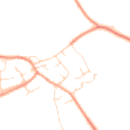 Daytime road noise heatmap for NN12 8BH