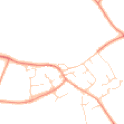 Daytime road noise heatmap for NN12 8BW