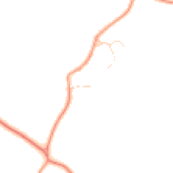 Daytime road noise heatmap for NN12 8FG