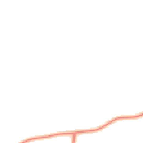 Daytime road noise heatmap for NN12 8HW
