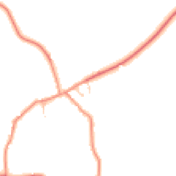 Daytime road noise heatmap for NN12 8LX